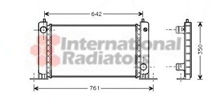 Radiator racire motor