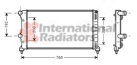 Radiator racire motor