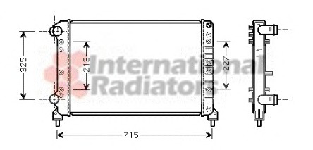 Radiator racire motor