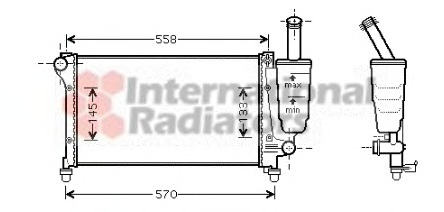 Radiator racire motor