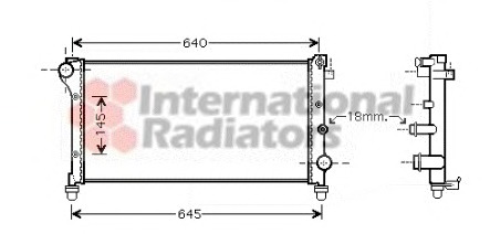 Radiator racire motor