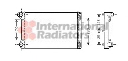 Radiator racire motor