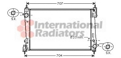 Radiator racire motor