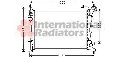 Radiator racire motor