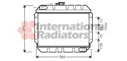 Radiator racire motor