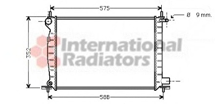 Radiator racire motor