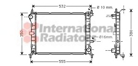 Radiator racire motor