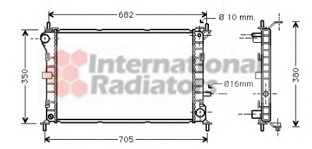 Radiator racire motor