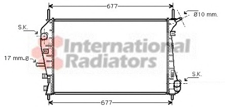 Radiator racire motor