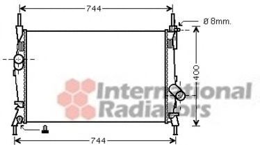 Radiator racire motor