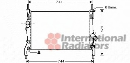 Radiator racire motor