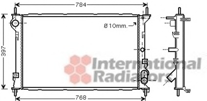 Radiator racire motor