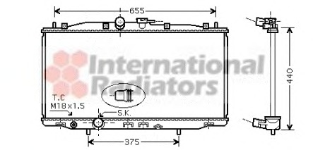 Radiator racire motor