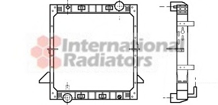 Radiator racire motor