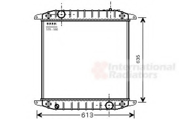 Radiator racire motor