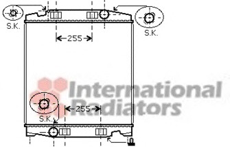 Radiator racire motor