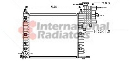 Radiator racire motor