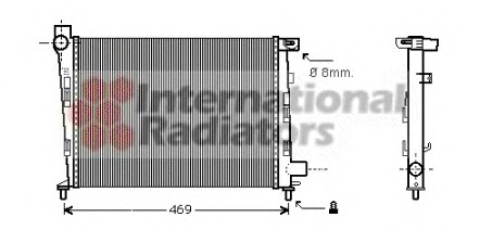 Radiator racire motor