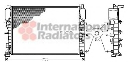 Radiator racire motor