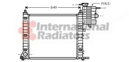 Radiator racire motor