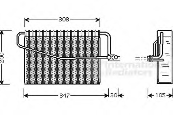 Evaporator aer conditionat