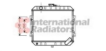 Radiator racire motor