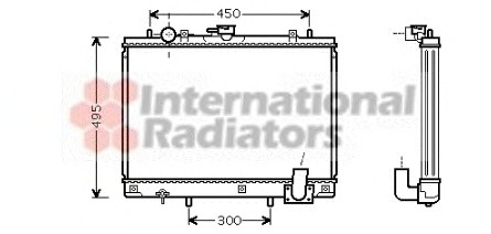 Radiator racire motor