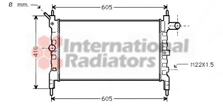 Radiator racire motor