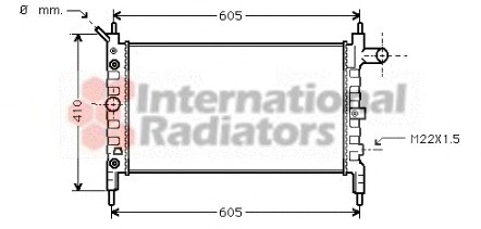 Radiator racire motor