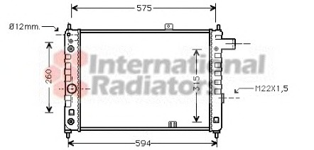 Radiator racire motor