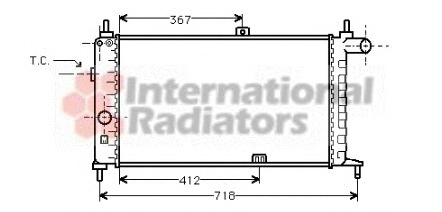 Radiator racire motor