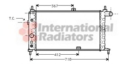 Radiator racire motor