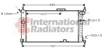 Radiator racire motor