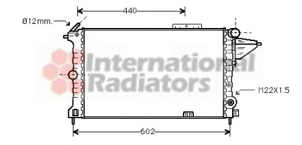 Radiator racire motor