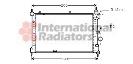 Radiator racire motor