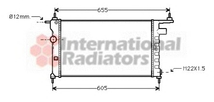 Radiator racire motor