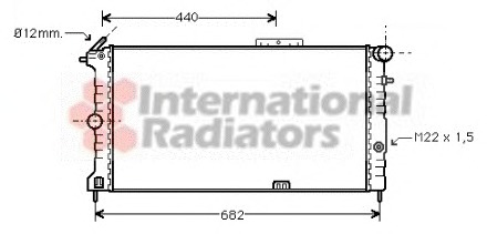 Radiator racire motor