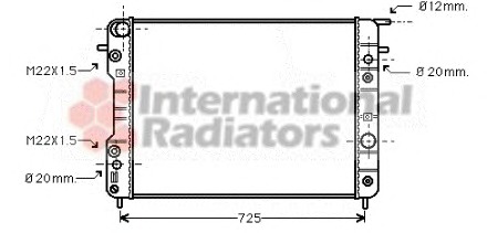 Radiator racire motor