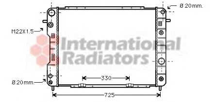 Radiator racire motor