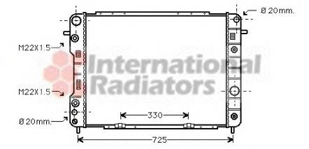 Radiator racire motor