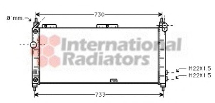 Radiator racire motor