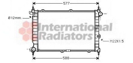 Radiator racire motor