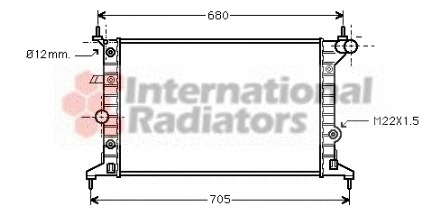 Radiator racire motor