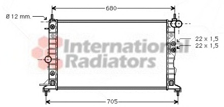 Radiator racire motor