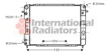 Radiator racire motor