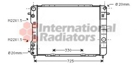 Radiator racire motor