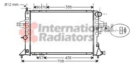 Radiator racire motor