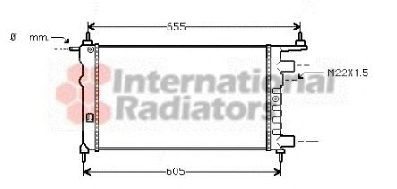 Radiator racire motor