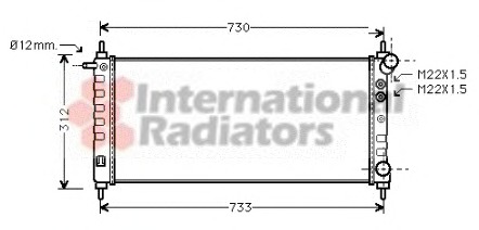 Radiator racire motor