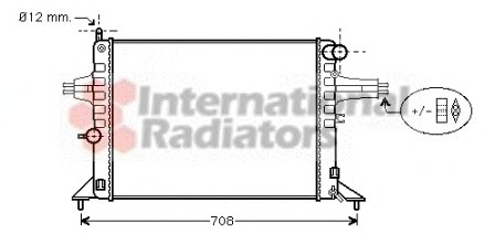 Radiator racire motor